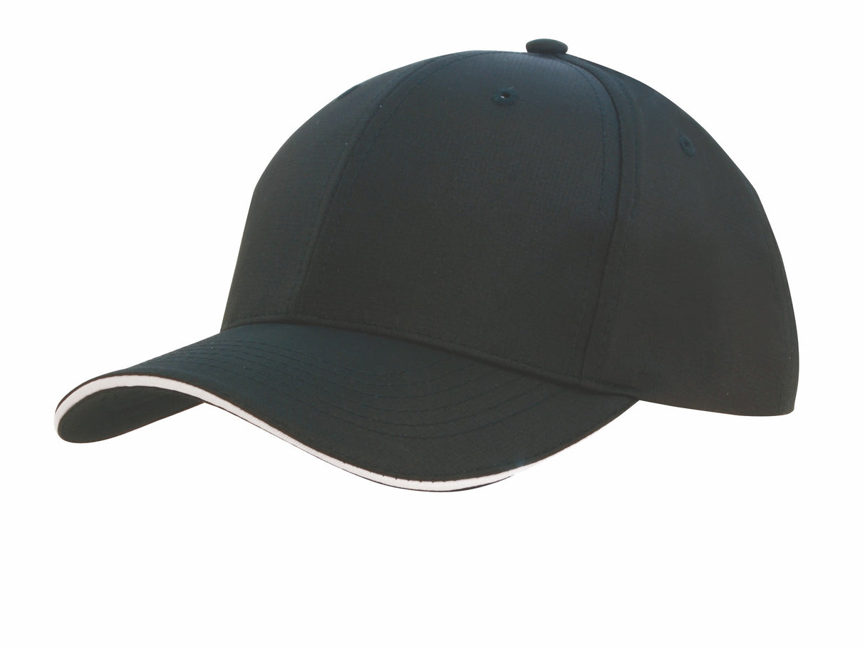 Sports Ripstop Cap w/Sandwich Trim