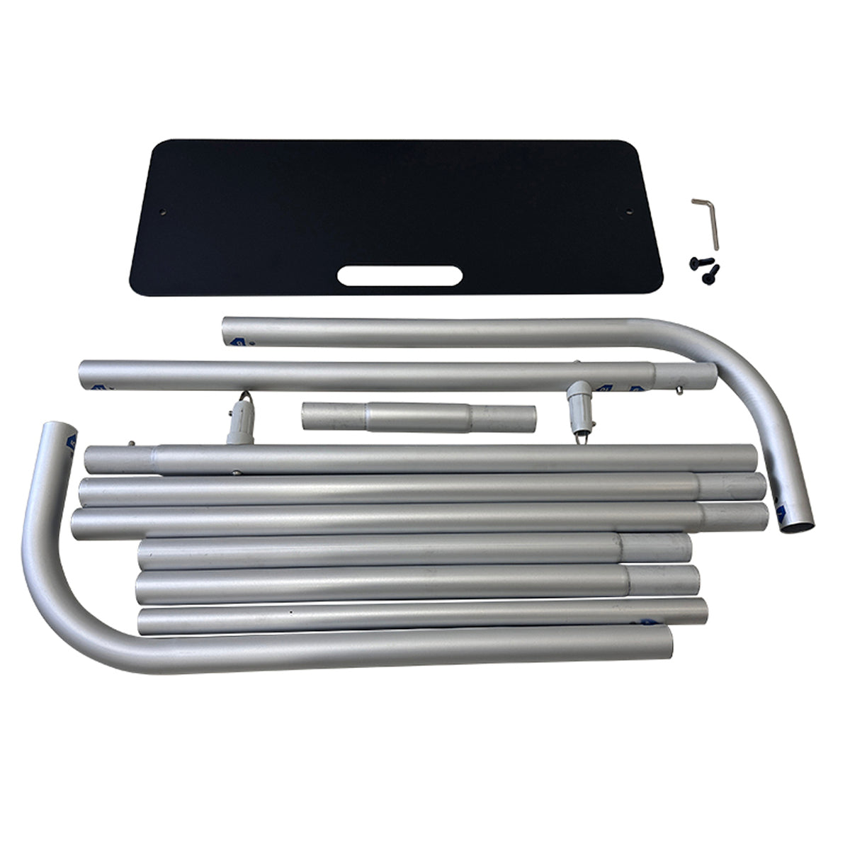 2'W x 90"H EuroFit Banner with Steel Base, Full Color Graphics Double Sided, NO SETUP CHARGE