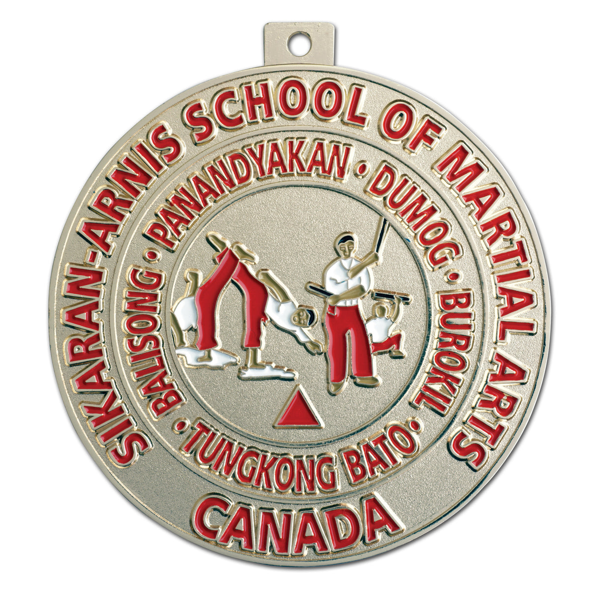 Die Struck Soft Enamel Medallion (1.25")