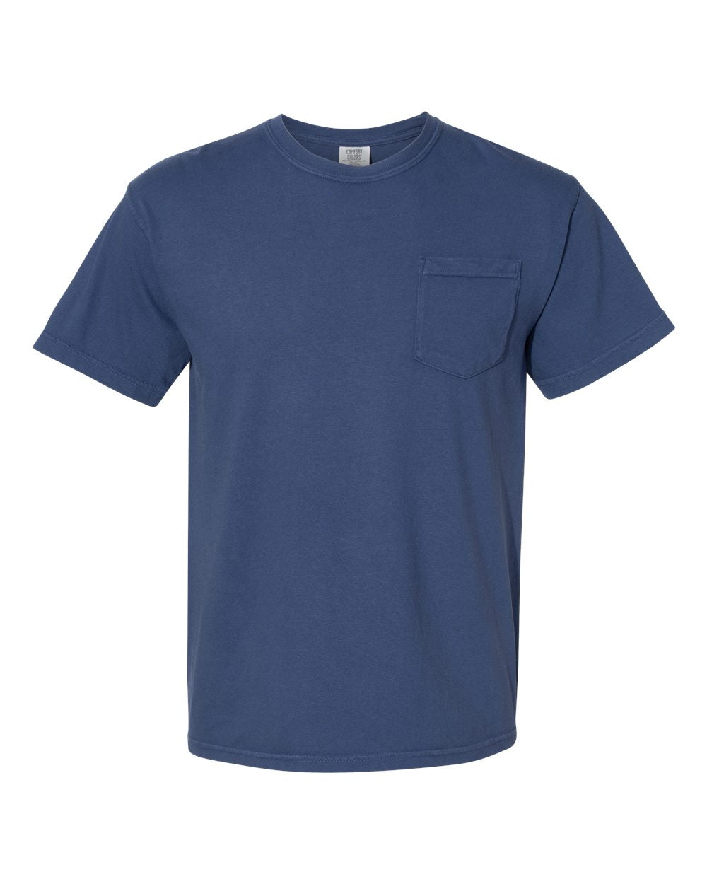 000444 Comfort Colors® Garment-Dyed Heavyweight Pocket T-Shirt
