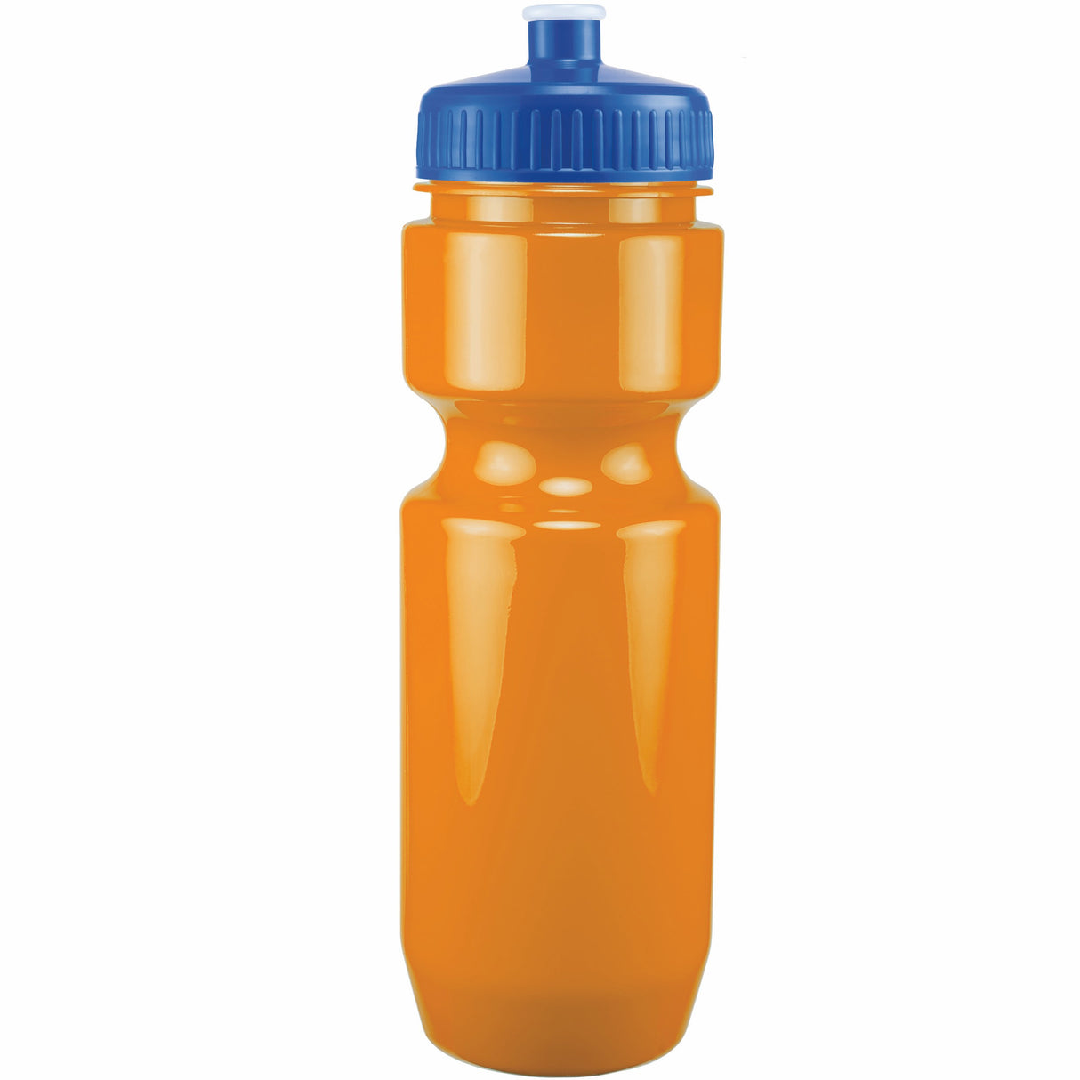 22 Oz. Bike Bottle w/ Push Pull Lid - Solid Colors