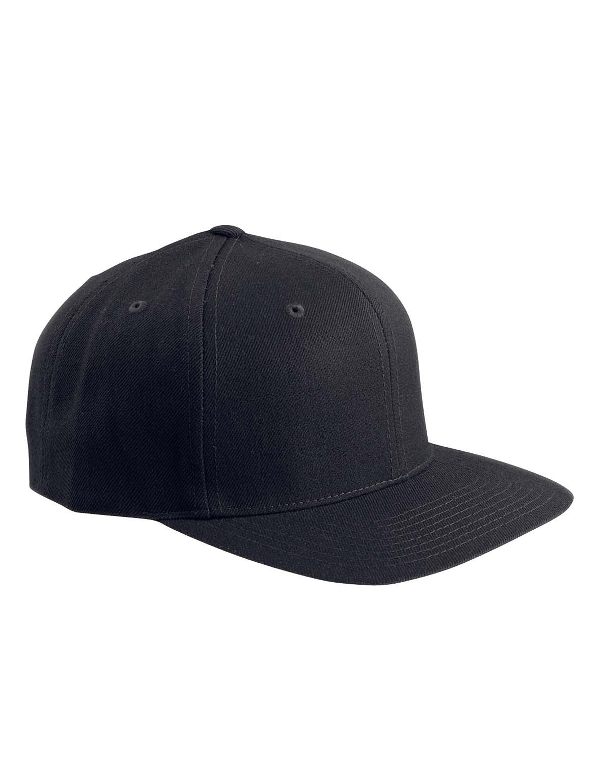 Yupoong Adult 6-Panel Structured Flat Visor Classic Snapback