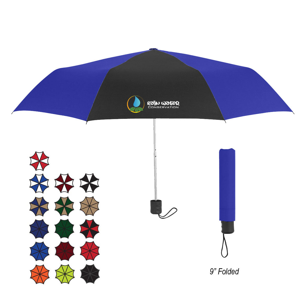 42" Arc Budget Telescopic Umbrella