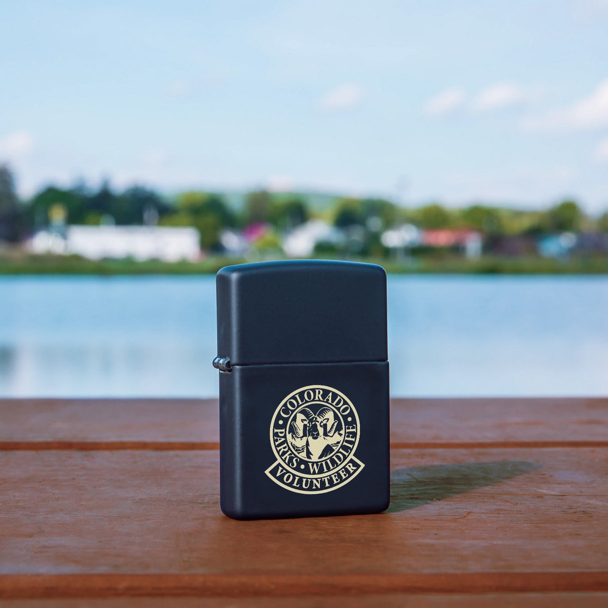 Black Matte Windproof Zippo® Lighter