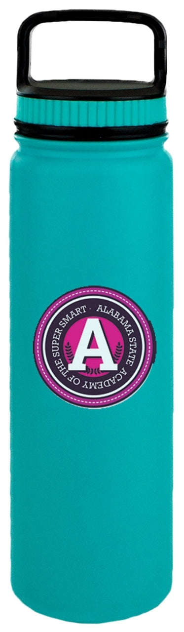 Monterry 700ml Vacuum insulated stainless steel bottle, aqua - Digital Print