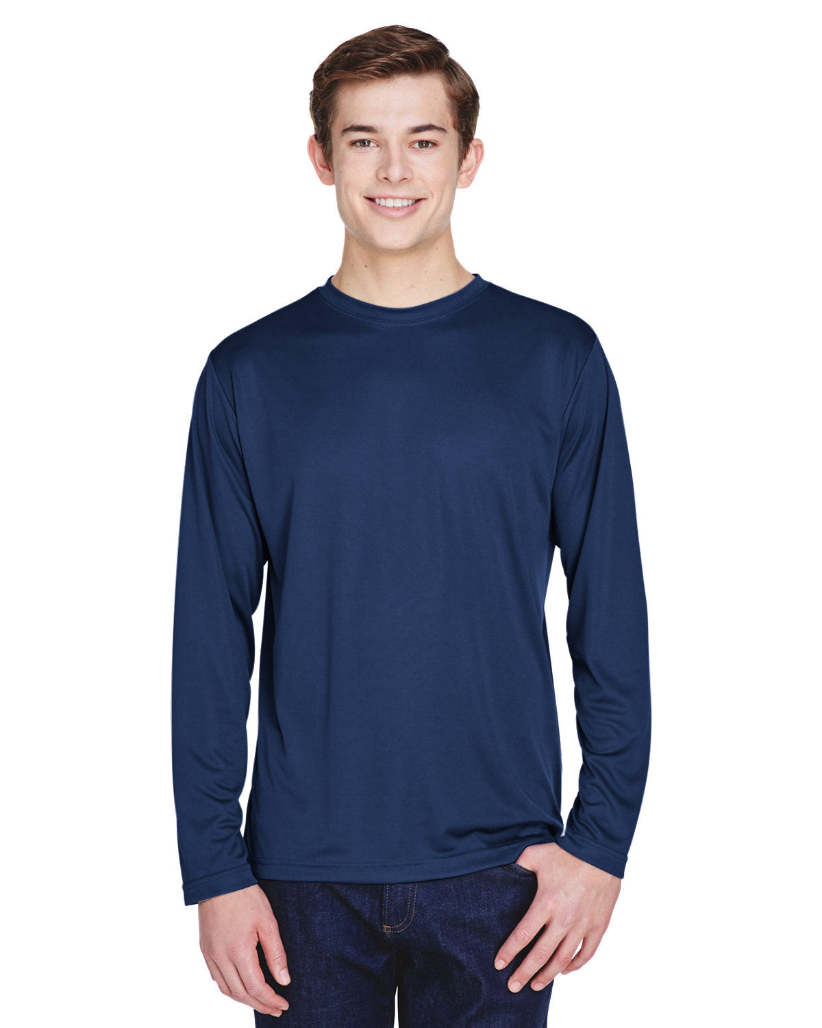 000193 Team 365 Men's Zone Performance Long-Sleeve T-Shirt