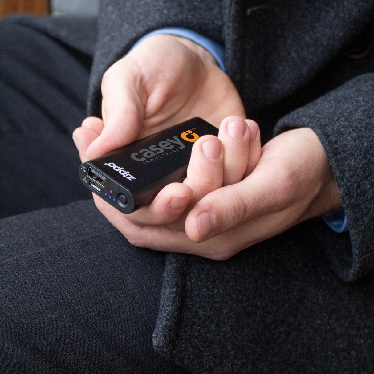 Zippo® Heatbank™ 3-Hour Rechargeable Hand Warmer & Powerbank