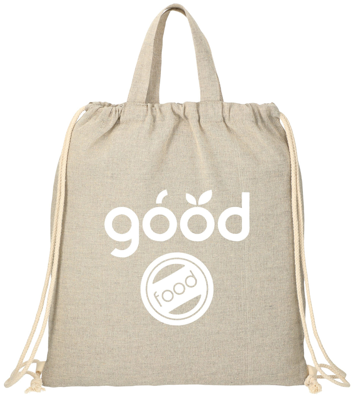 Recycled 5oz Cotton Drawstring Bag