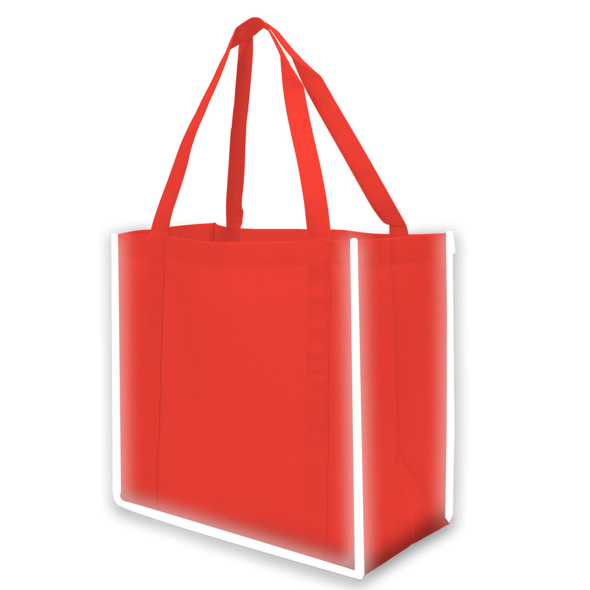 Reflective Large Grocery Tote Bag