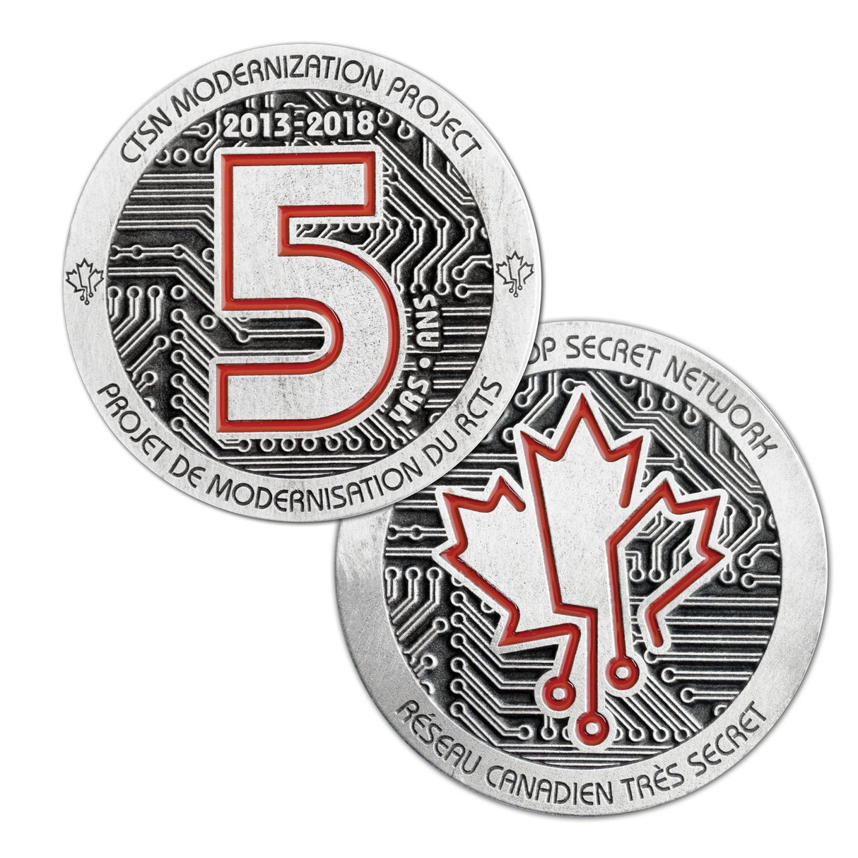 Pewter Coin - Domestic Series (2")