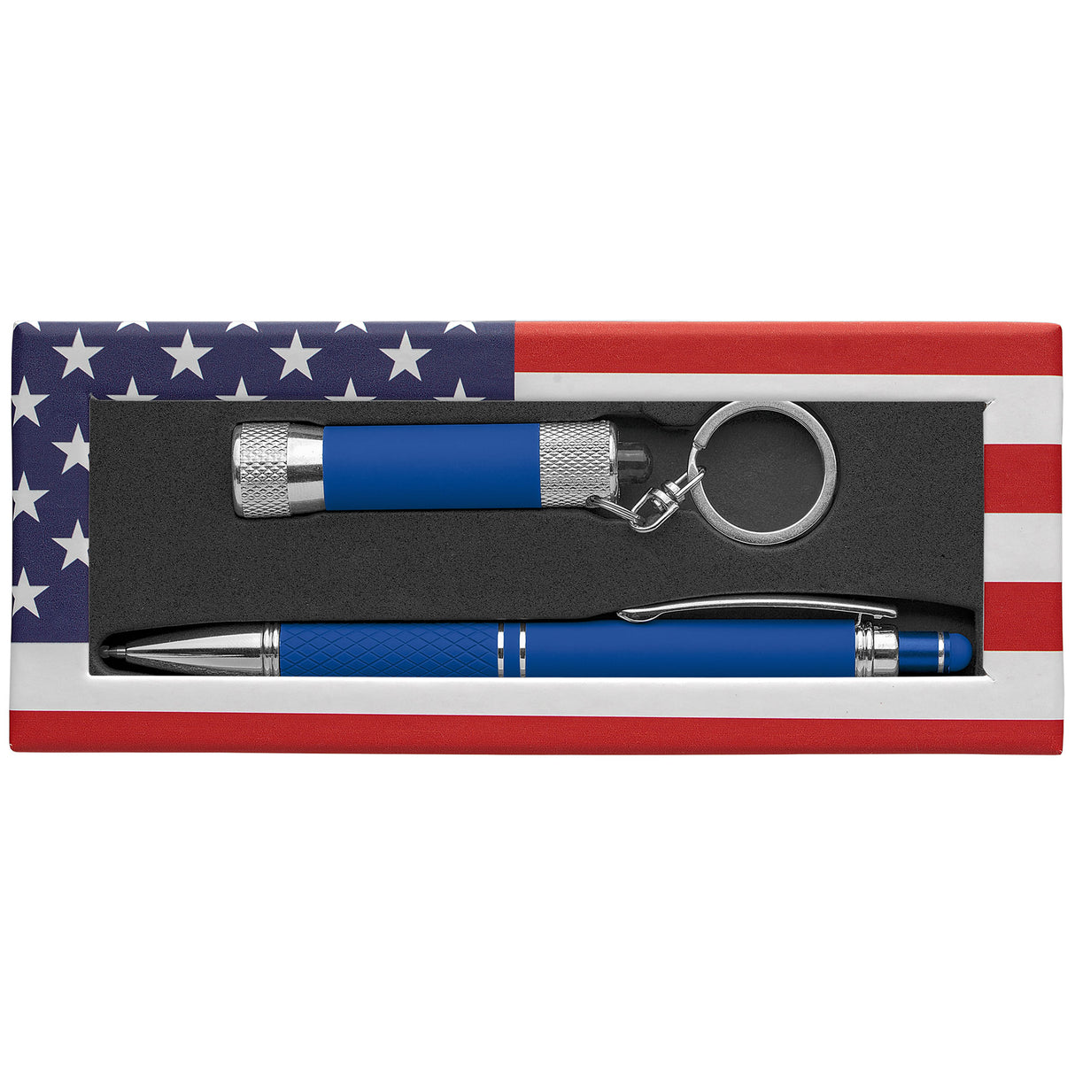 Phoenix & Chroma Softy American Flag Window Gift Set - Laser