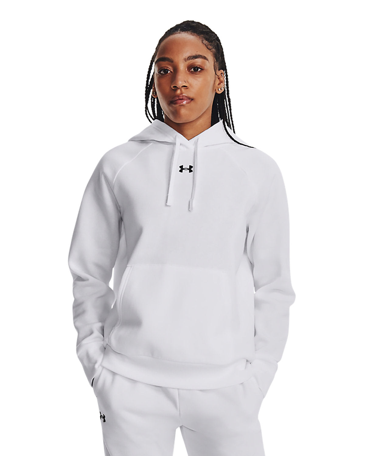 UNDER ARMOUR Ladies' Rival Fleece Hooded Sweatshirt