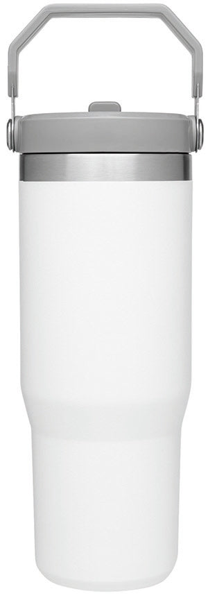 Stanley® IceFlow 30oz Flip Straw Tumbler, white
