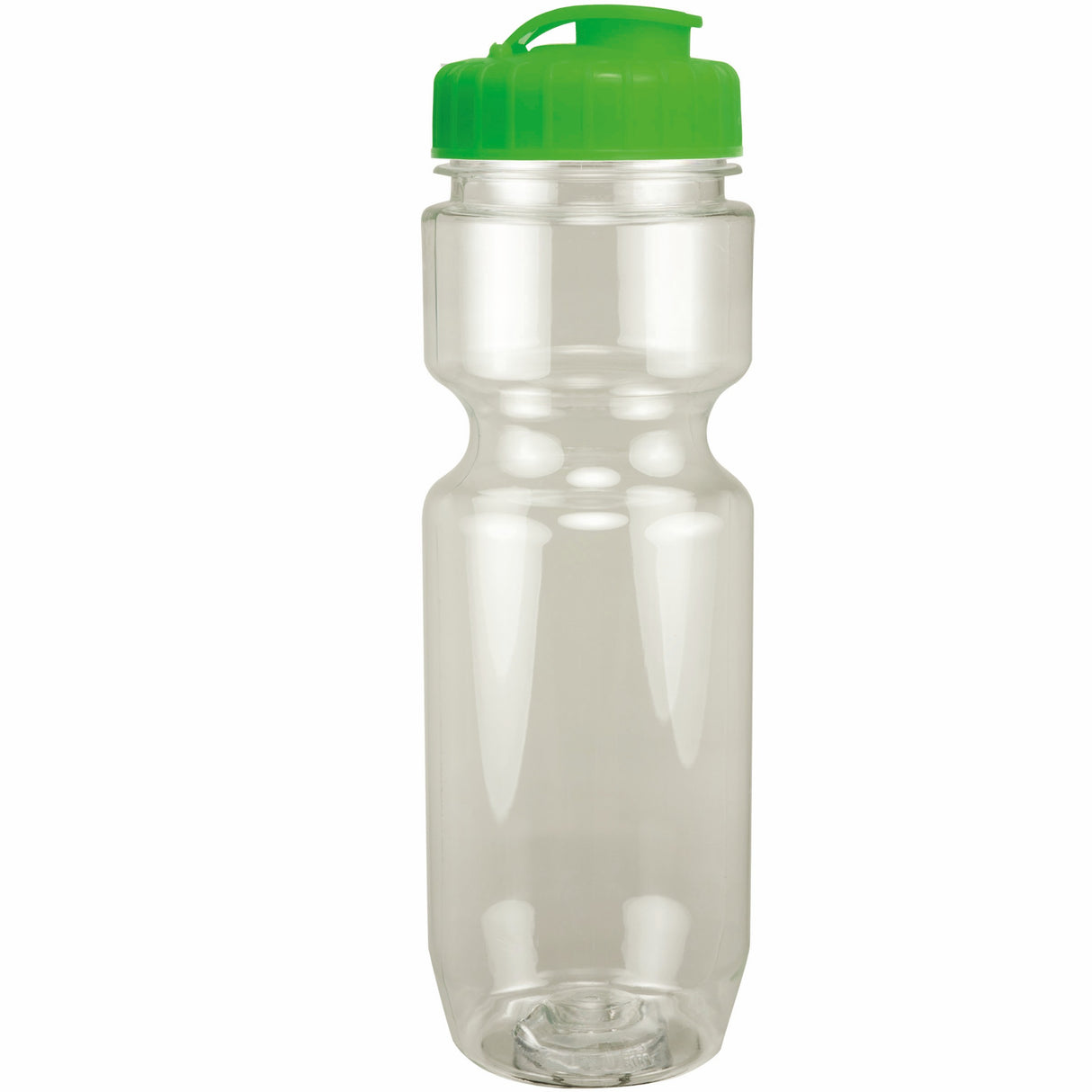22 Oz. Translucent Bike Bottle w/ Flip Top Lid