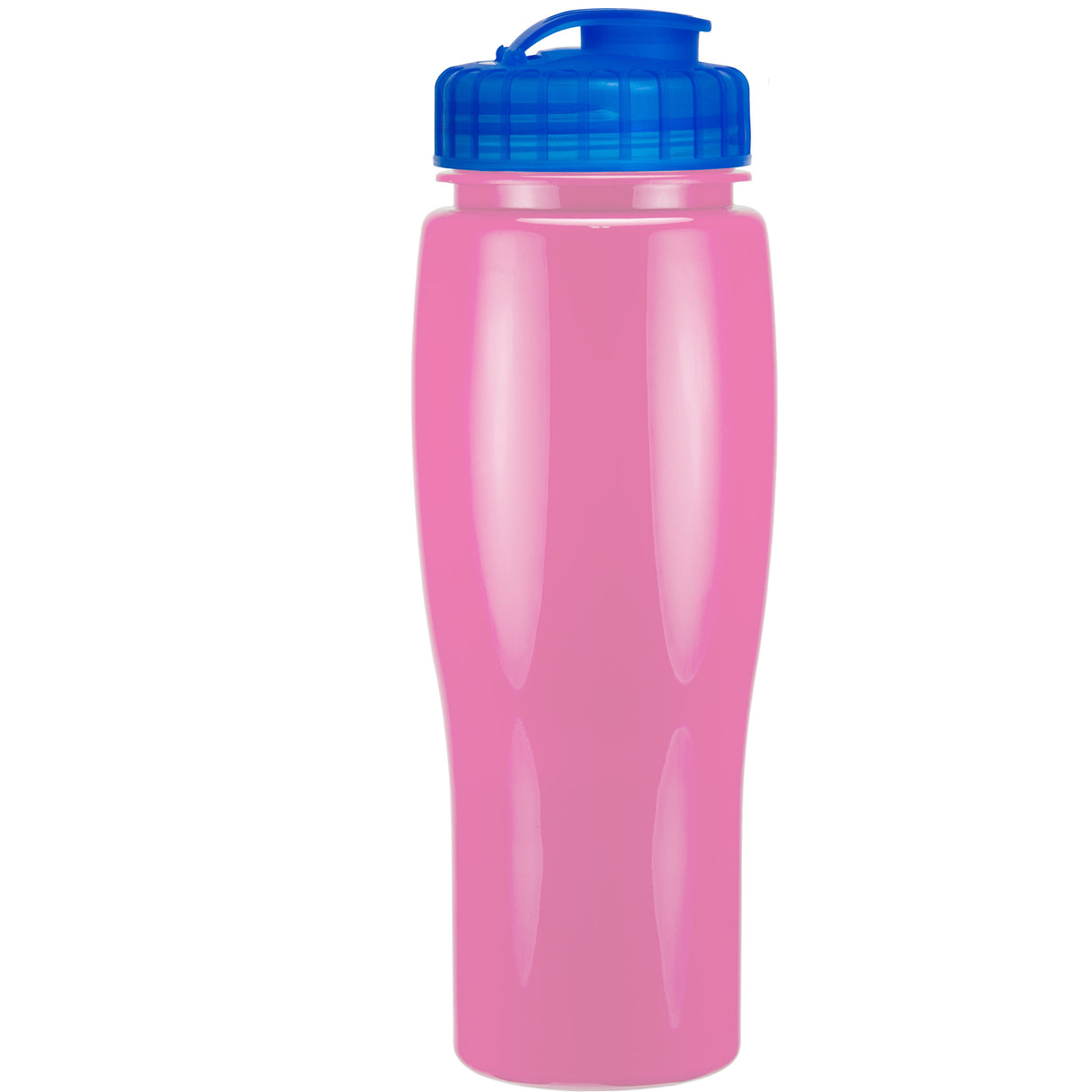 24 Oz. Contour Bottle w/ Flip Top Lid - Solid Colors