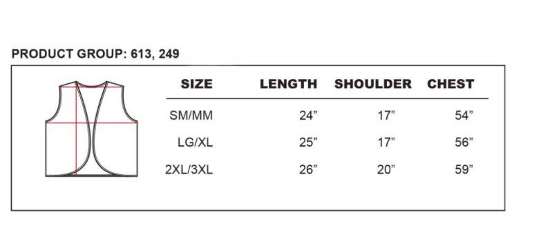 Domestic Made Mesh Vest, Fully Sublimated front and back, Uniform, Volunteer, Safety Vest