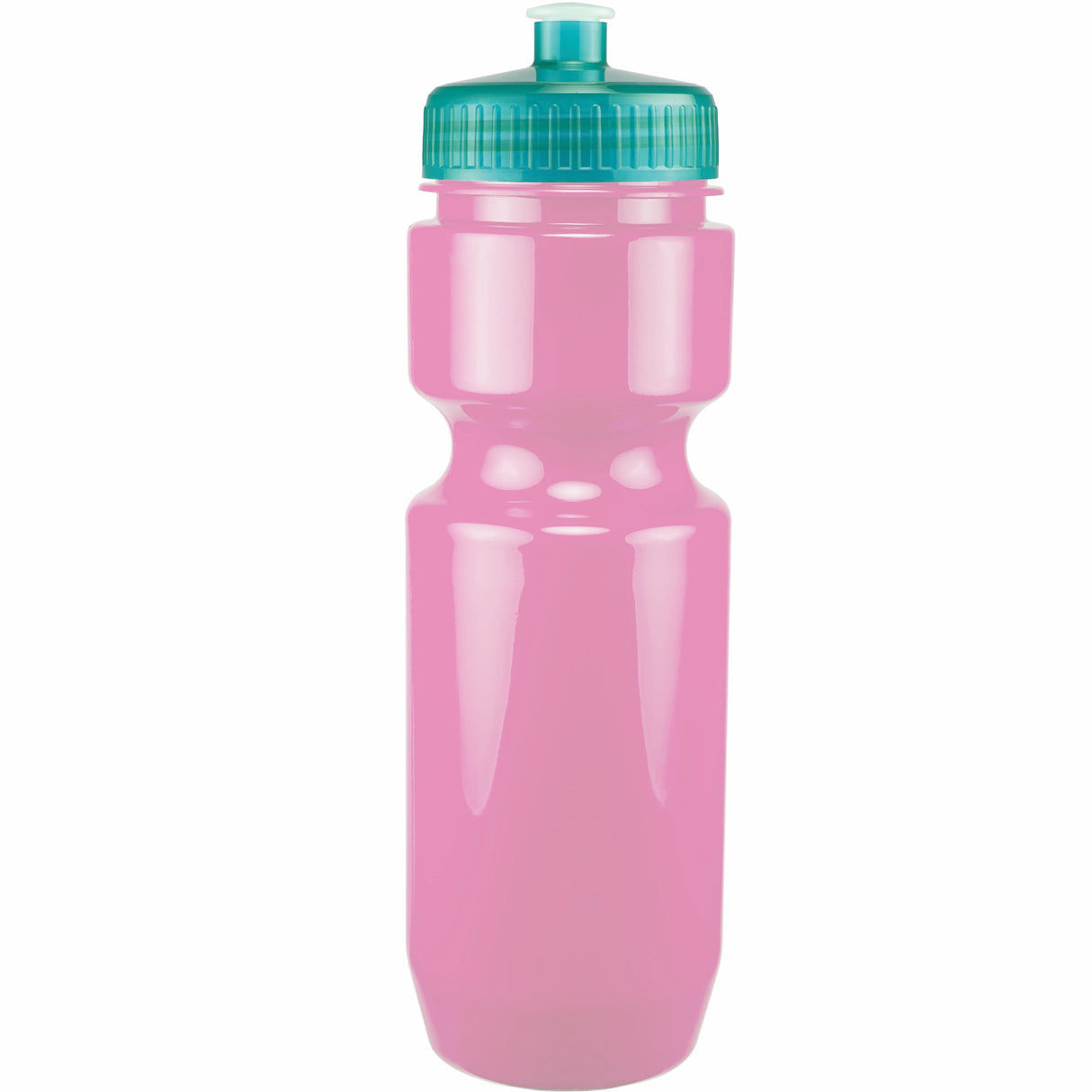 22 Oz. Bike Bottle w/ Push Pull Lid - Solid Colors