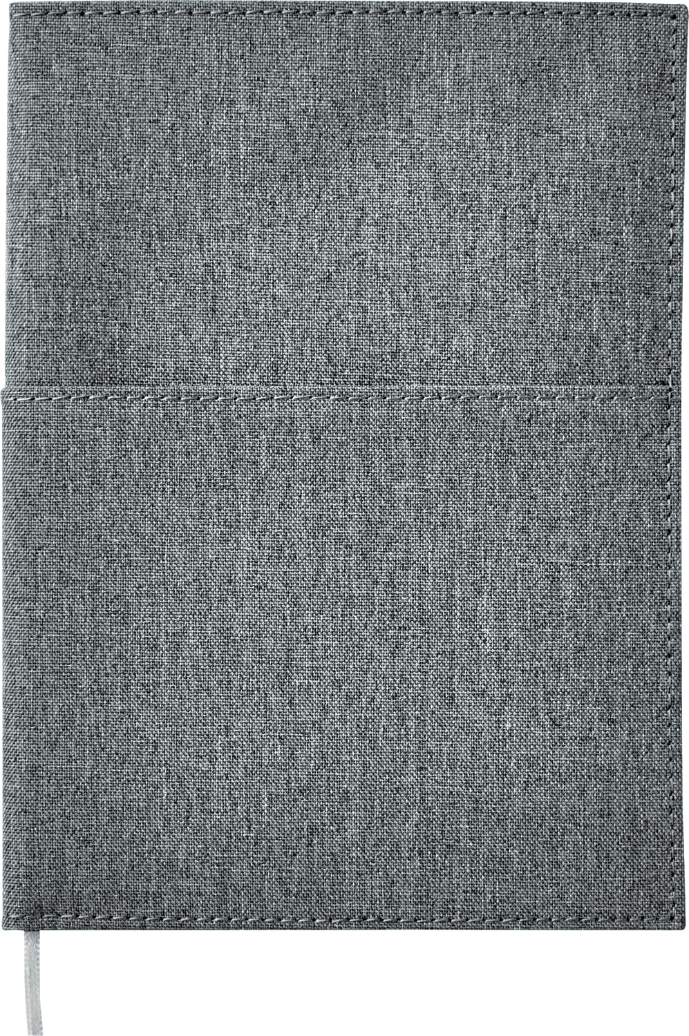 5" x 7" FSC® Mix Canvas Pocket Refillable Notebook