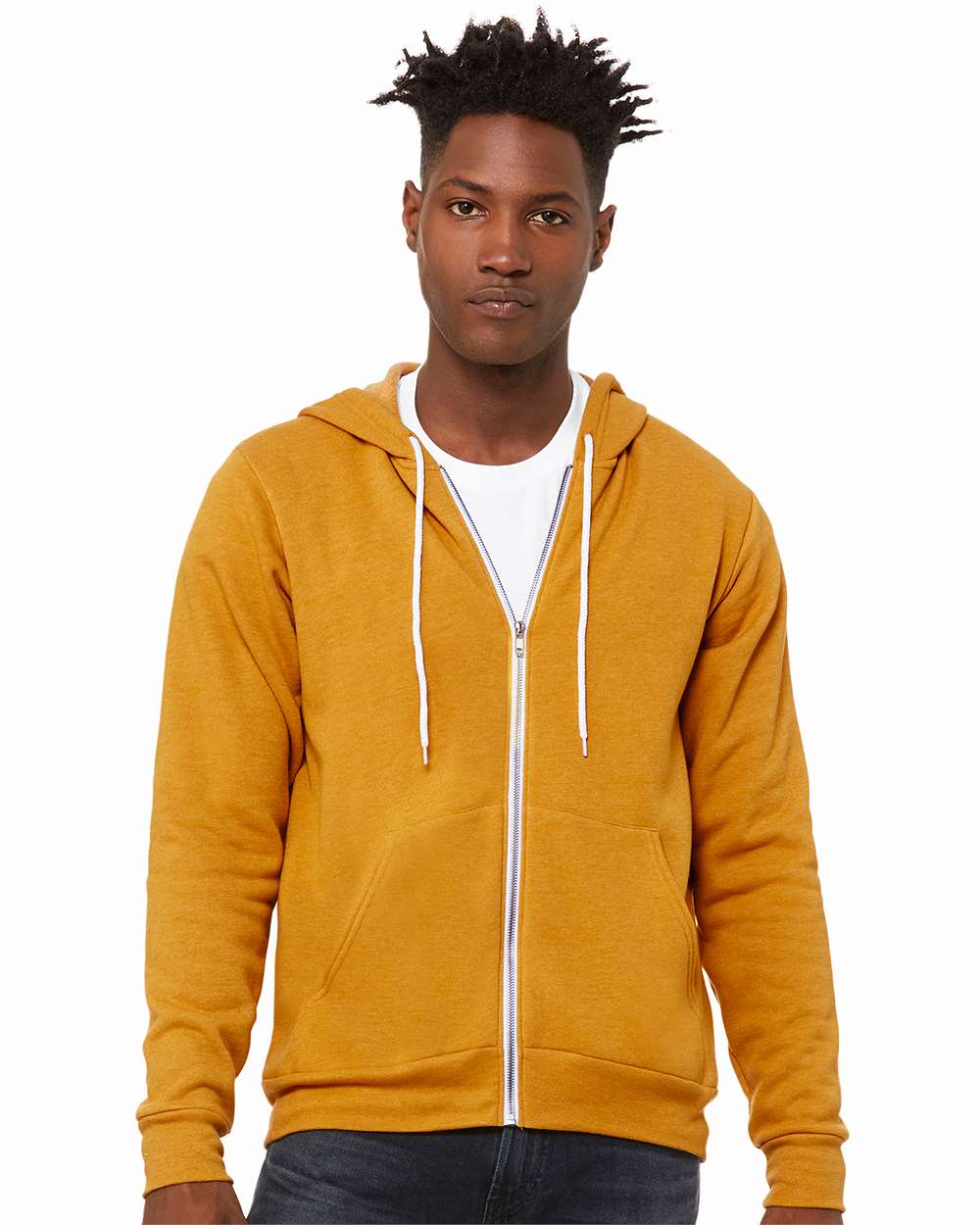 000035 Bella+Canvas® Unisex Sponge Fleece Full-Zip Hoodie