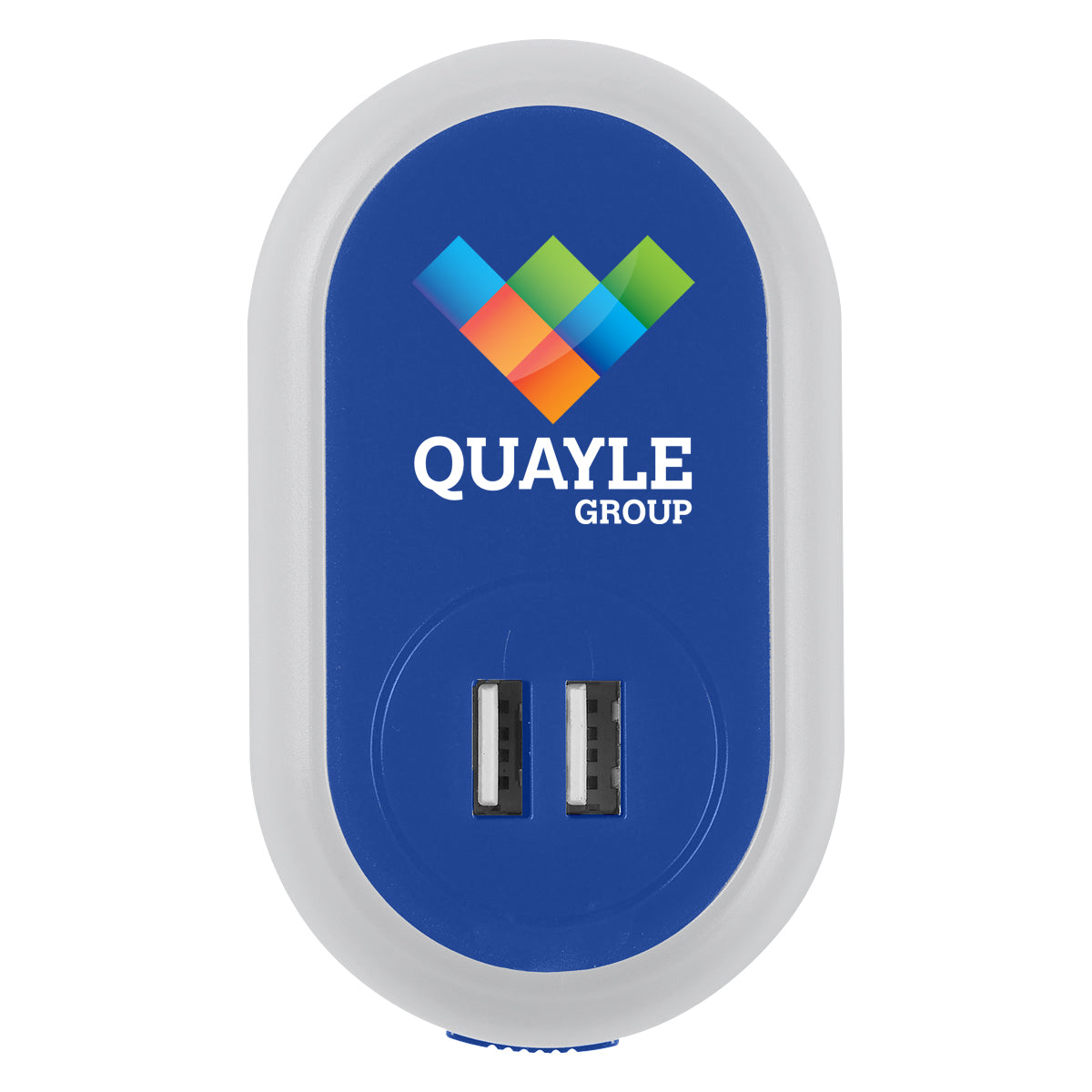 Ul Listed Nightlight A/c Adapter With Dual Usb Ports