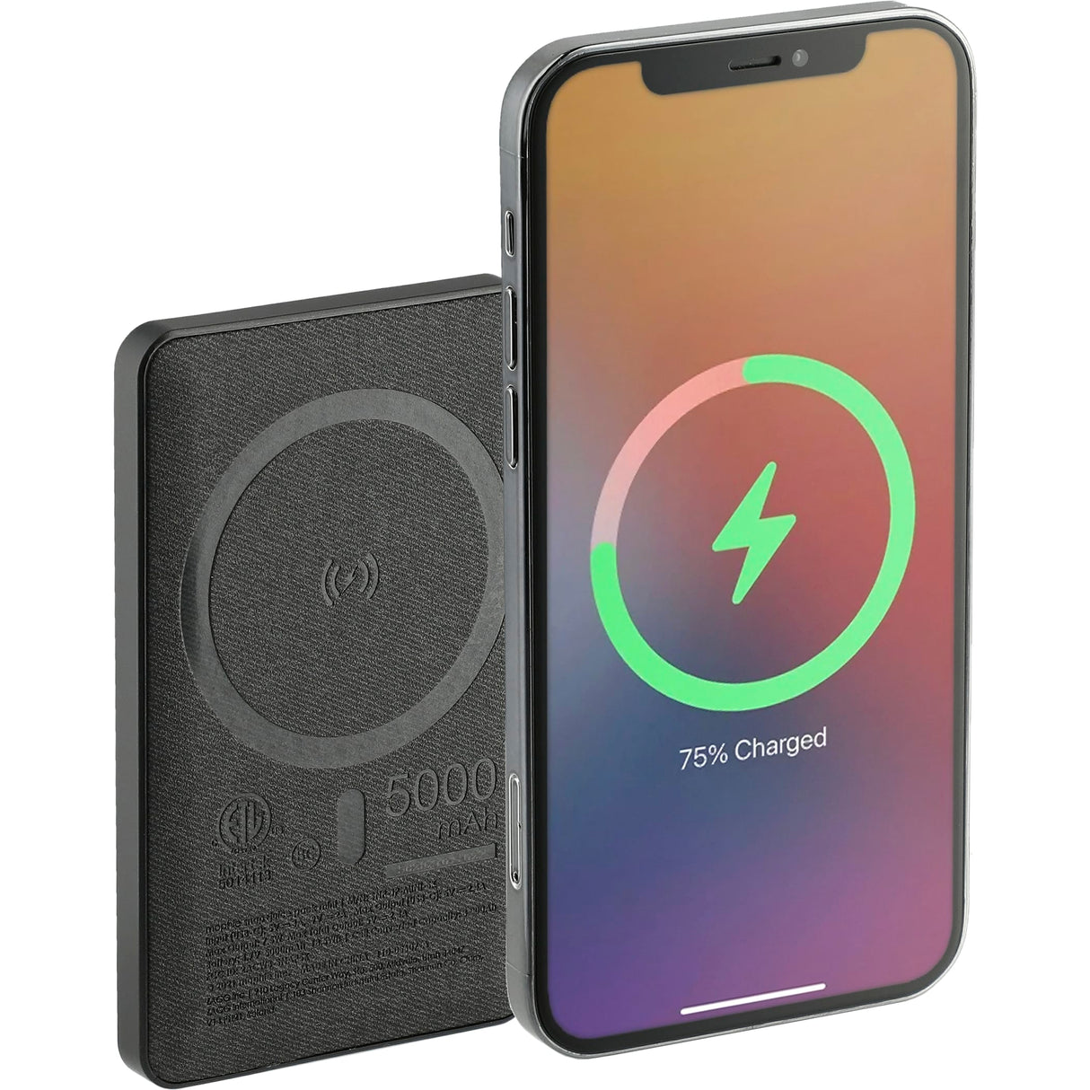 000366 mophie Snap+ Mini 5000 mAh Wireless Power Bank