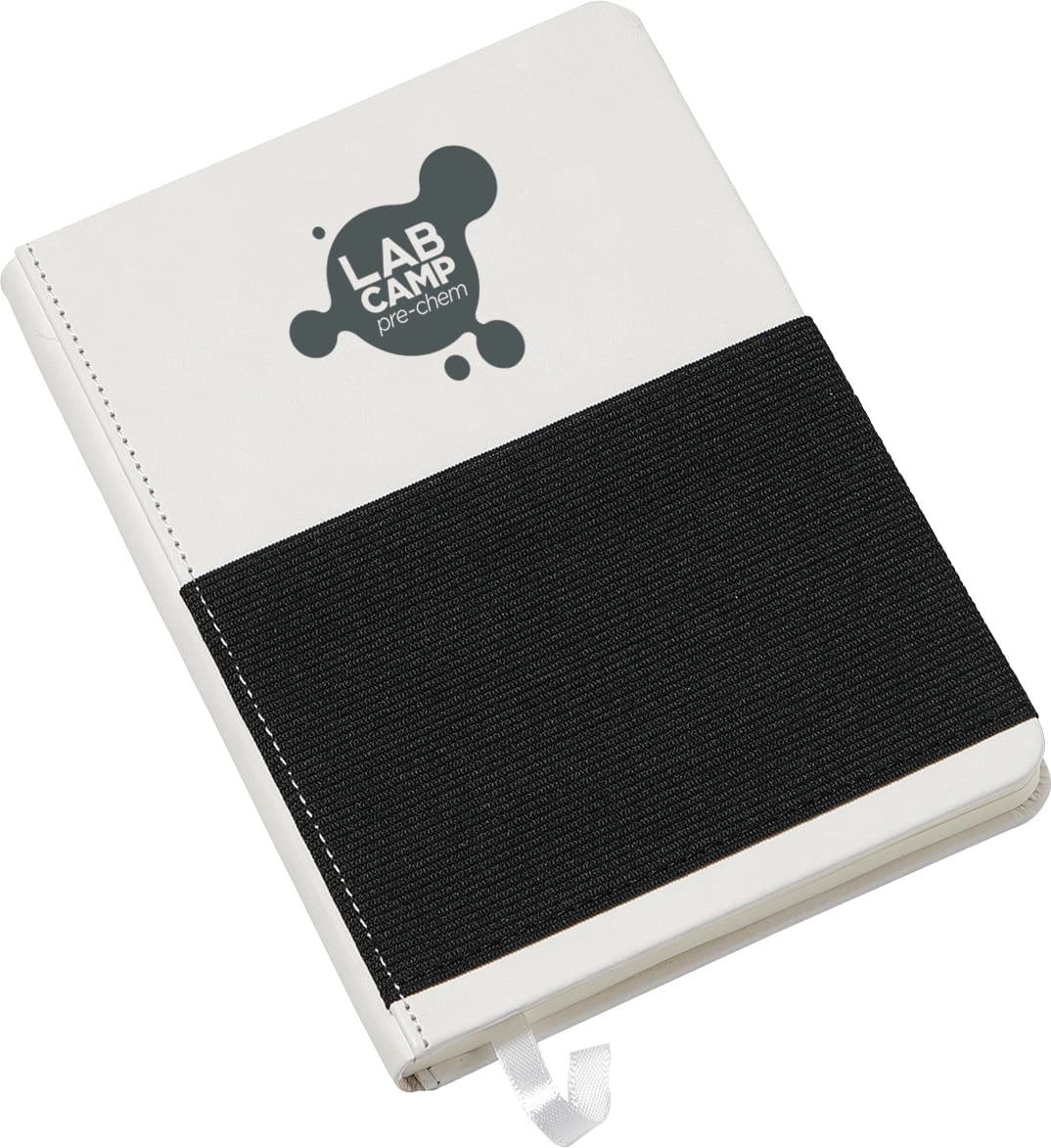 5" x 7" FSC® Mix Elastic Phone Pocket Notebook