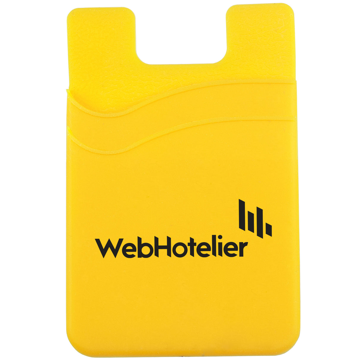 Dual Packet Silicone Cell Phone Sleeve with Adhesive Backing