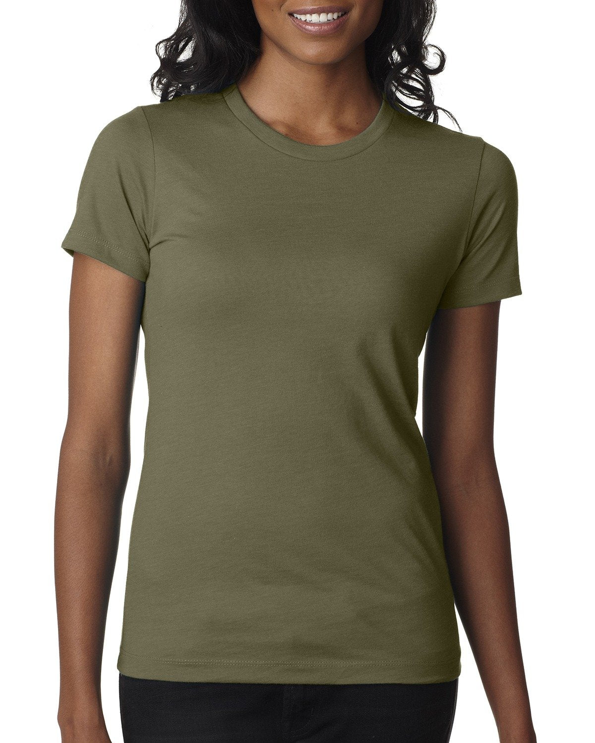 000045 NEXT LEVEL APPAREL Ladies' CVC T-Shirt