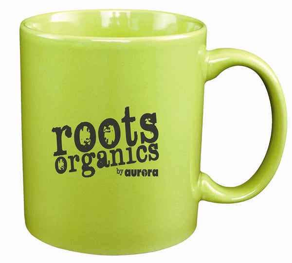 Premium Stock 11oz rye green mug