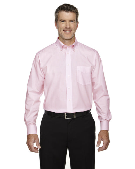 DEVON AND JONES Men's Crown Collection® Banker Stripe Woven Shirt