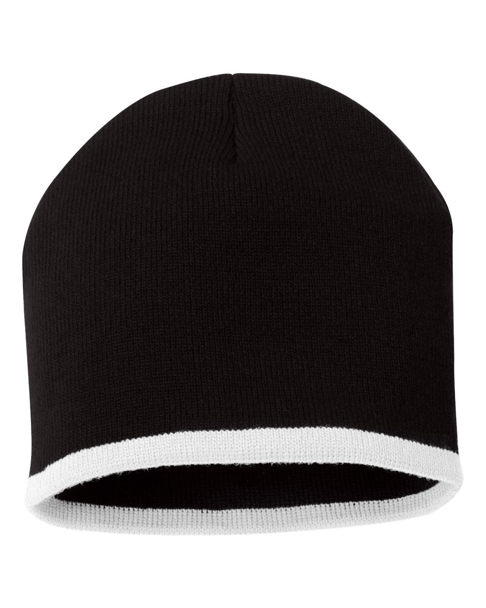 000469 Sportsman™ 8'' Bottom Striped Knit Beanie