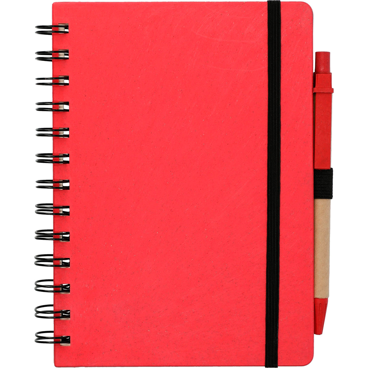 5" x 7" FSC® Mix Wheat Straw Notebook with Pen