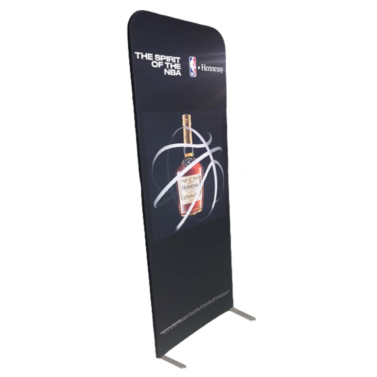 48Hr Quick Ship -3'W x 96"H EuroFit Straight Wall Display Kit, with Full Color Graphics Double Sided