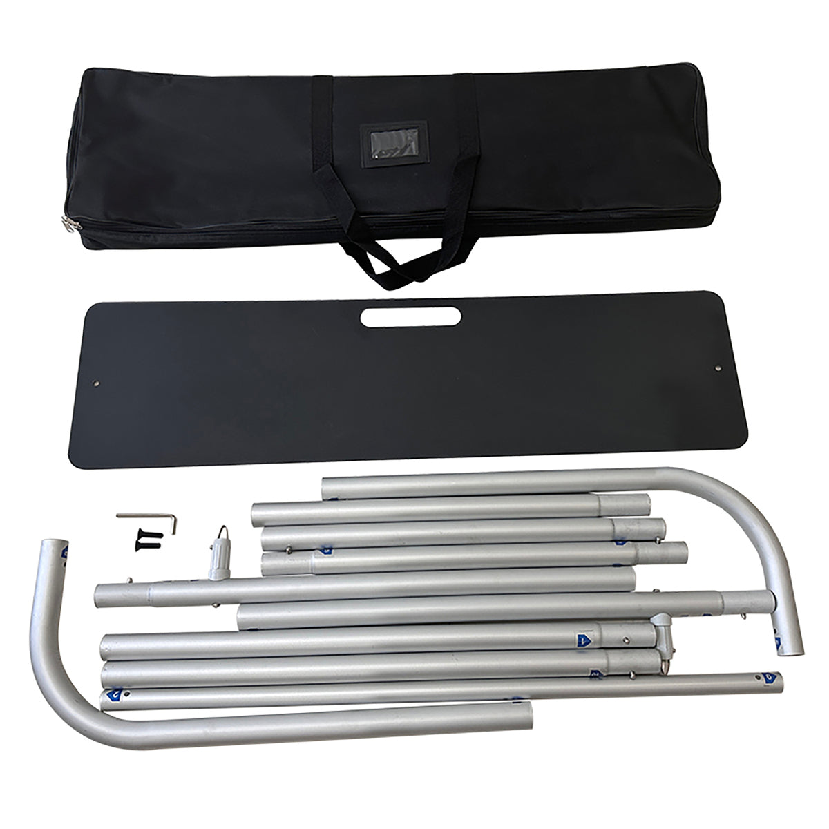 24 Hr Express Ship- 3'W x 90"H EuroFit Banner with Steel Base, Full Color Graphics 2 Sided, NO SETUP