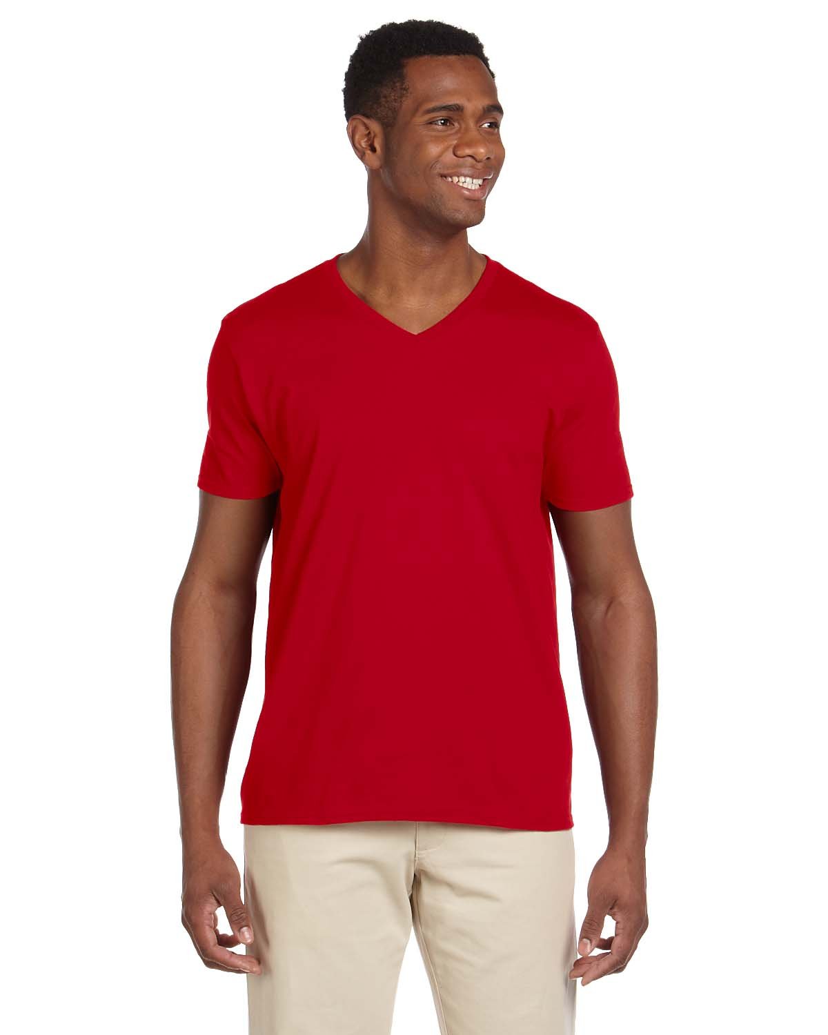 Gildan Adult Softstyle® V-Neck T-Shirt