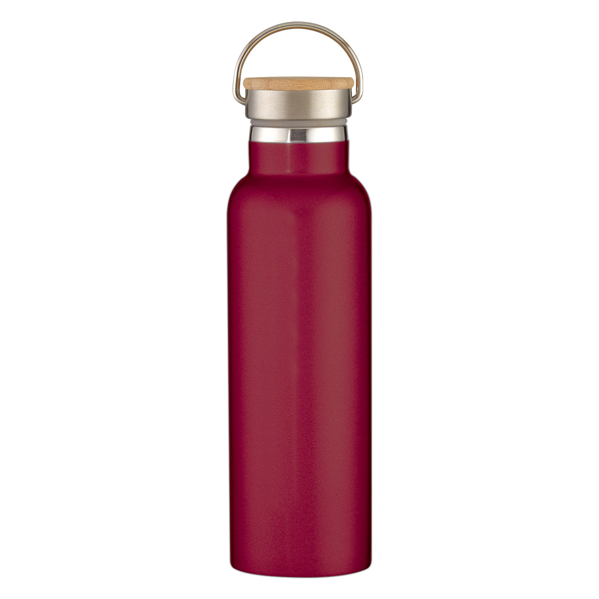21 Oz. Liberty Stainless Steel Bottle With Wood Lid