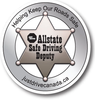 Circle Laminated Clothing Stickers (4" Diameter)