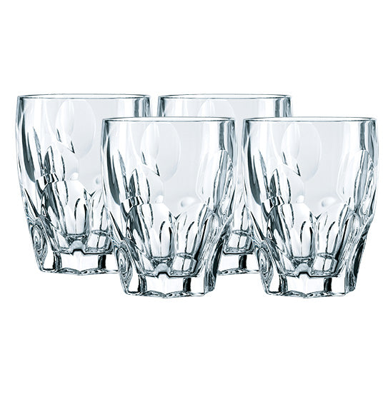 Nachtmann Sphere Whiskey 10-4/7oz crystal Set of 4 in retail gift box
