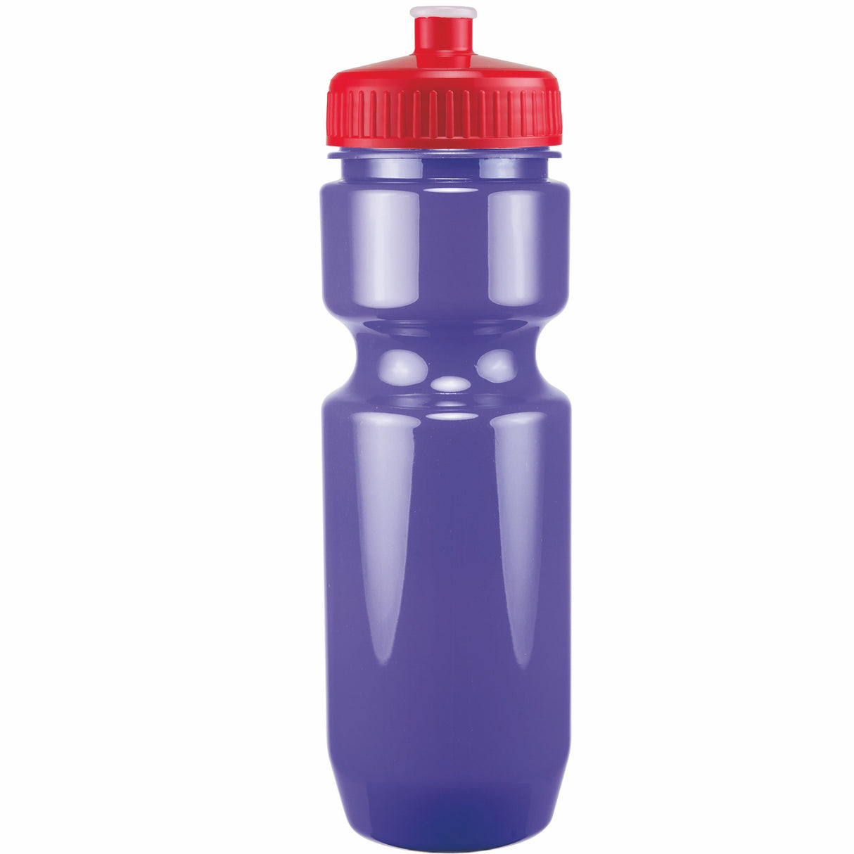 22 Oz. Bike Bottle w/ Push Pull Lid - Solid Colors