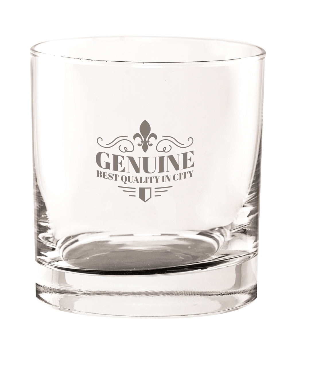 Old Fashion 11oz heavy base DOF clear glass