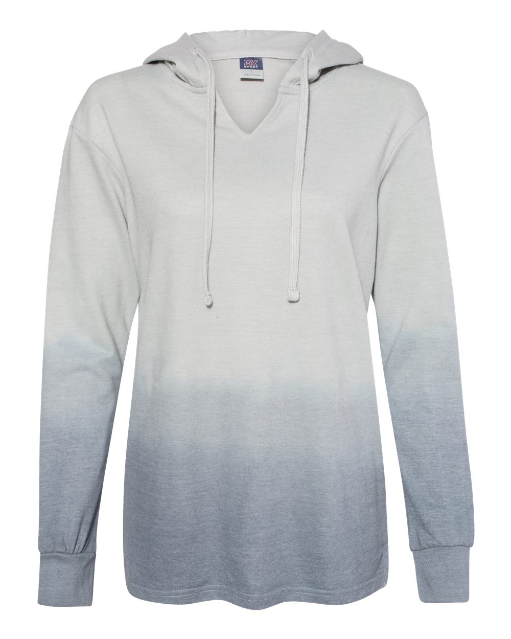 MV Sport Women's French Terry Ombré Hooded Sweatshirt