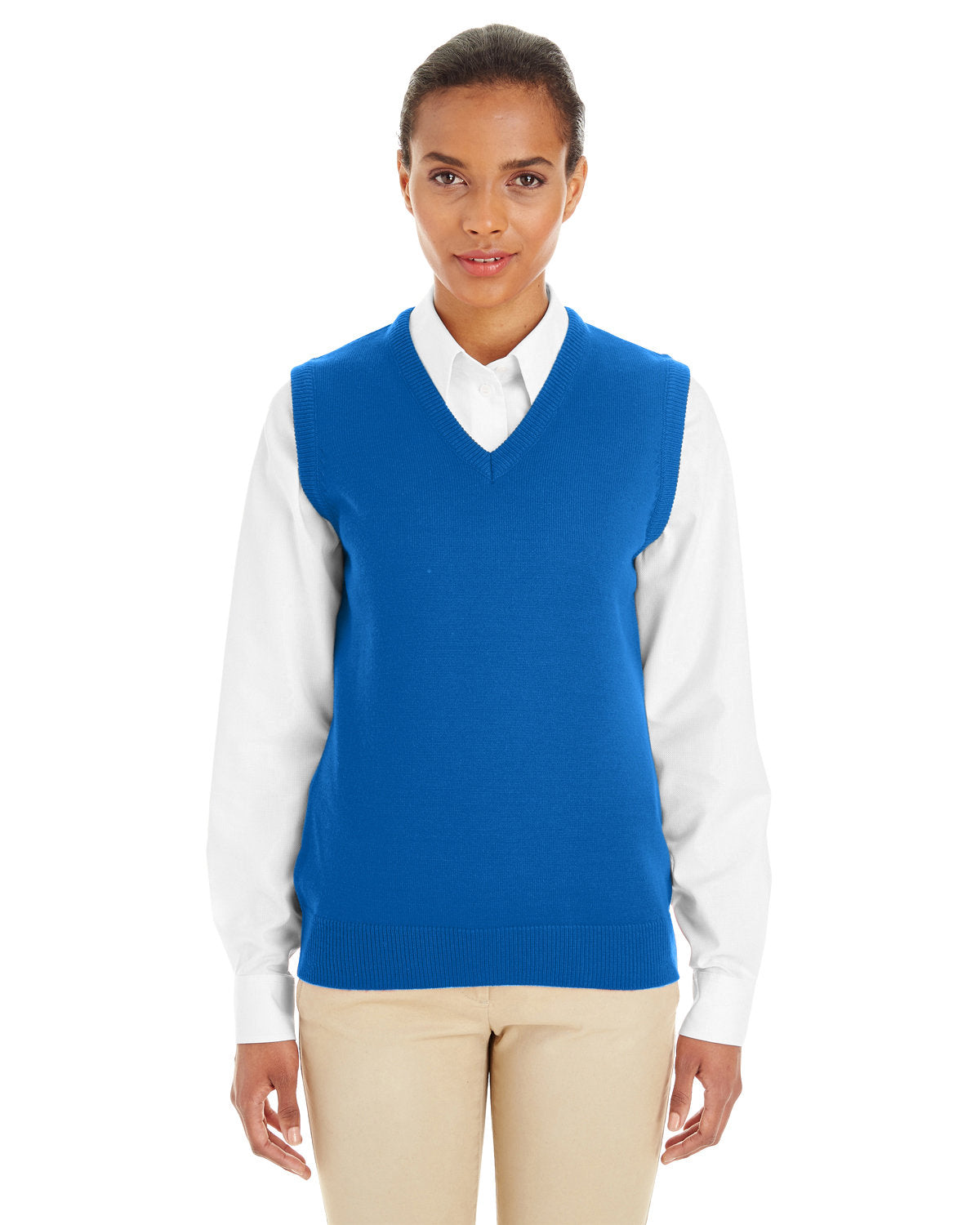 Harriton Ladies' Pilbloc? V-Neck Sweater Vest