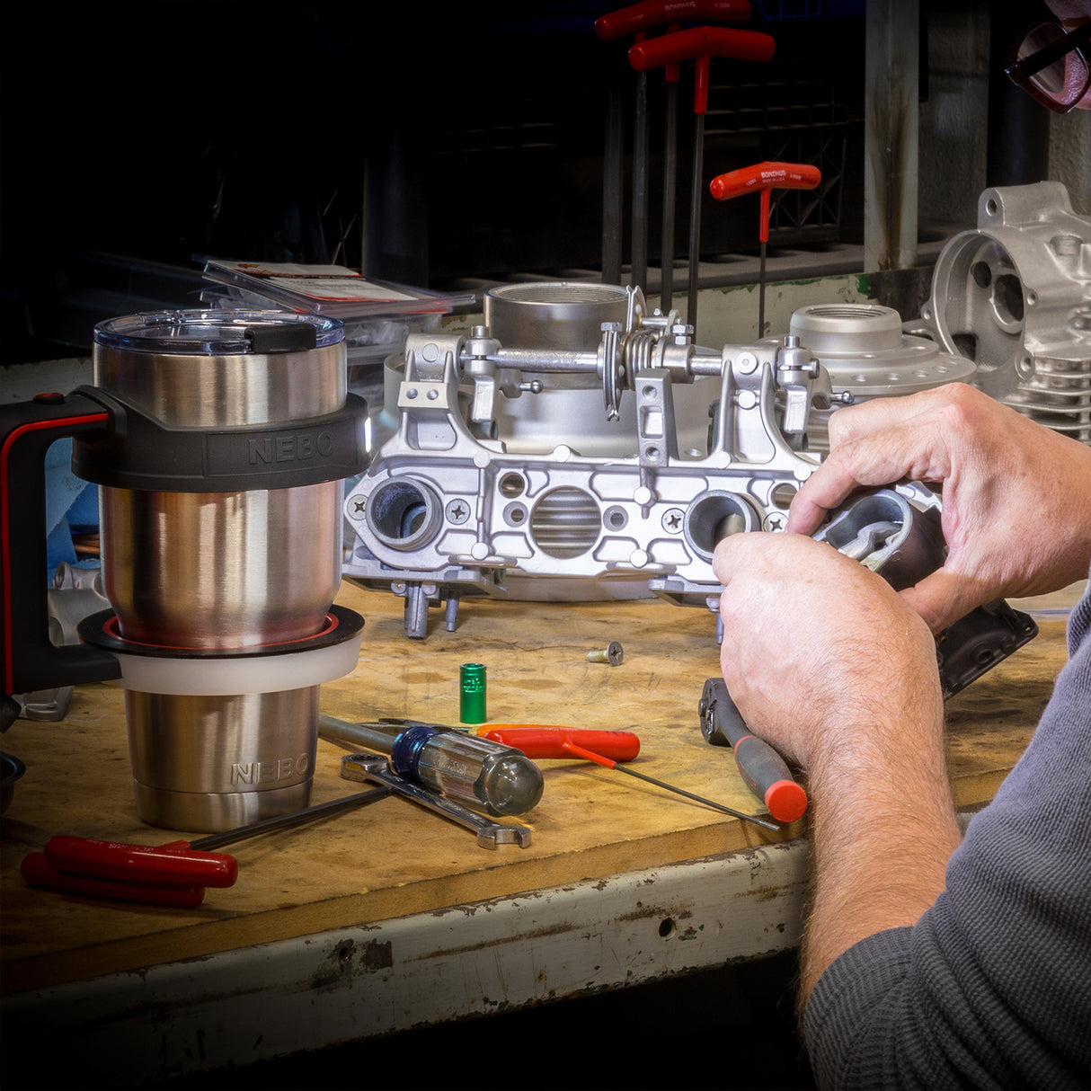 Glow Light Tumbler Handle