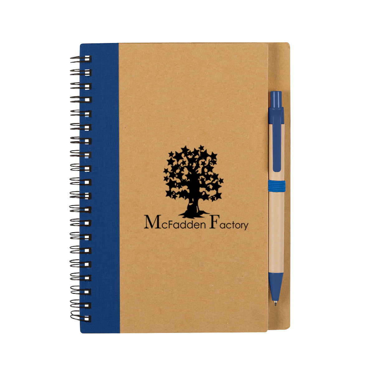 Eco-inspired Spiral Notebook & Pen