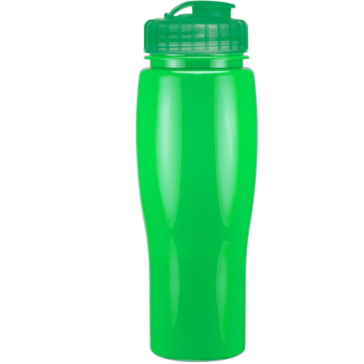 24 Oz. Contour Bottle w/ Flip Top Lid - Solid Colors