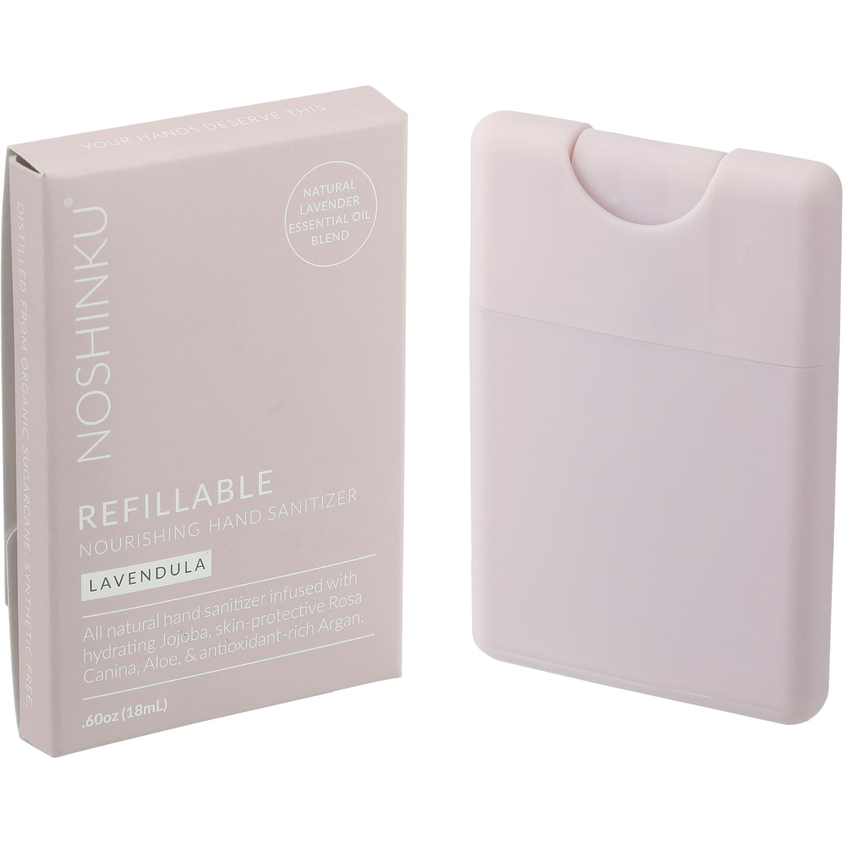 Noshinku Refillable Pocket Hand Sanitizer 0.6oz