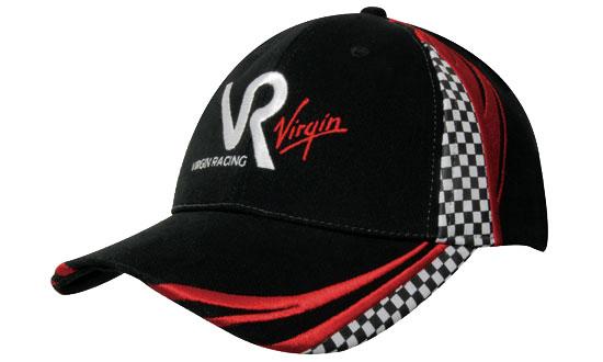 Brushed Heavy Cotton w/Embroidery & Printed Checkered Pattern