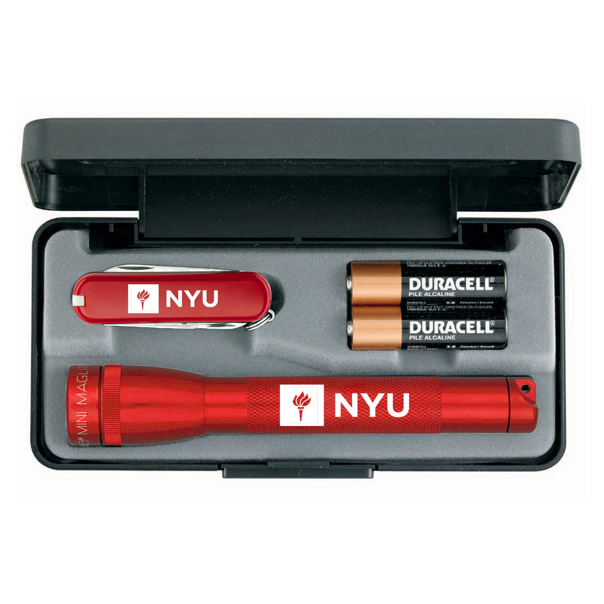 Mini Maglite® With Victorinox® Classic Swiss Army Knife