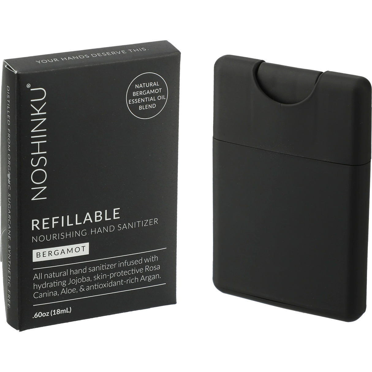 Noshinku Refillable Pocket Hand Sanitizer 0.6oz