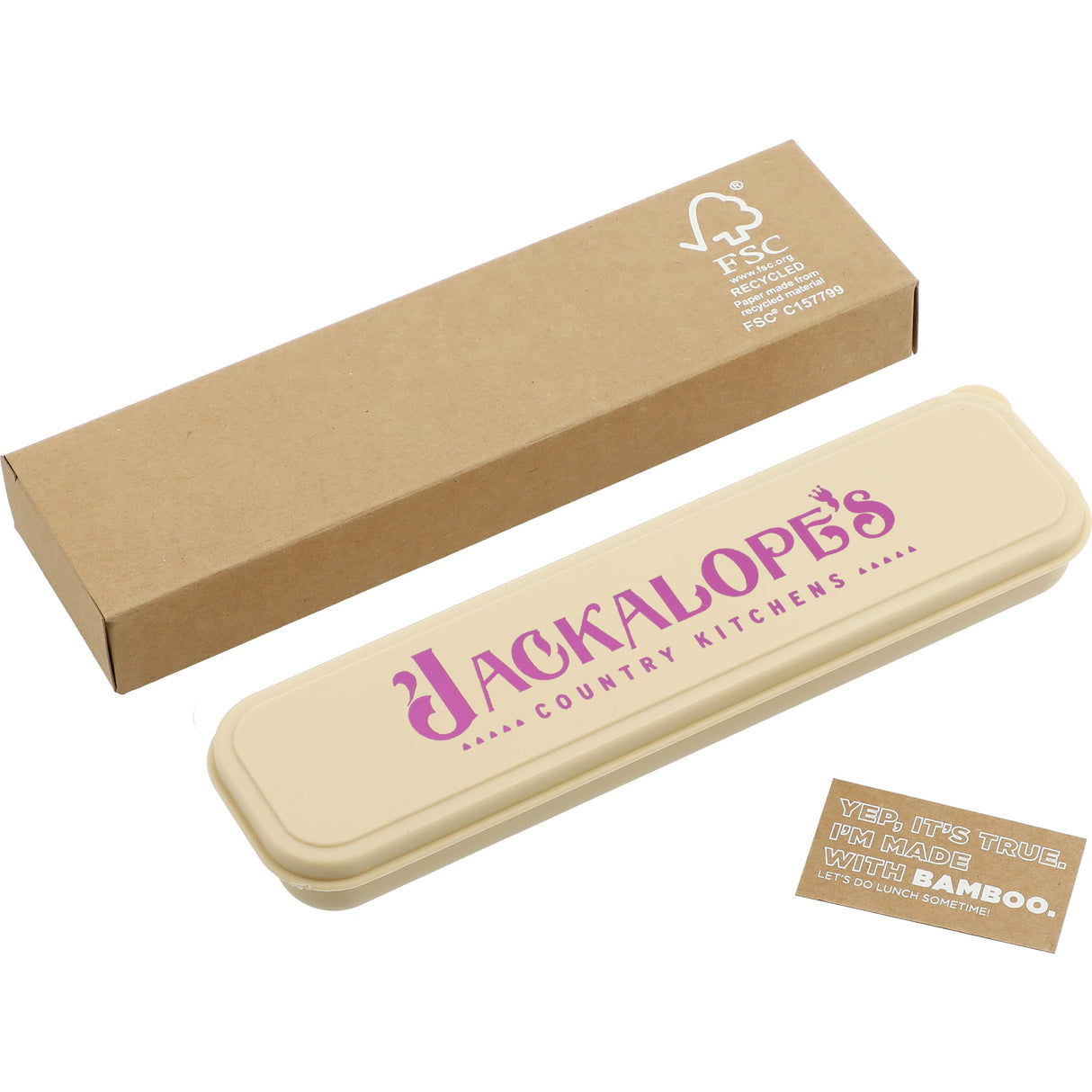 Bamboo Fiber Cutlery Set